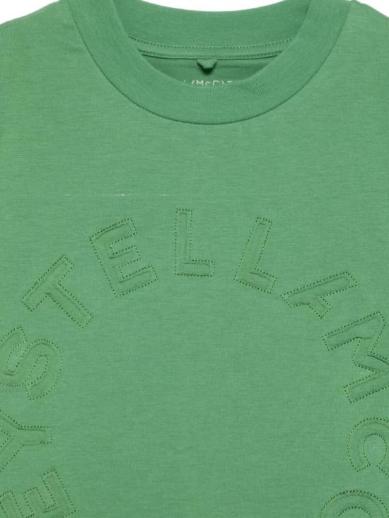 26SS [키즈] 스텔라 맥카트니 티셔츠 TY8S21 Z0434 714 GREEN - STELLA MCCARTNEY