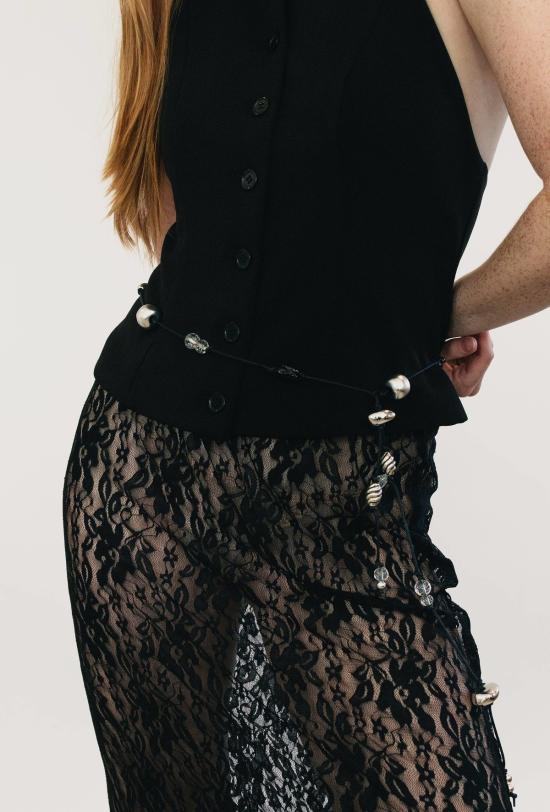  Maslo Jewelry 슬림 벨트 마슬로 주얼리 빈티지 비즈 - MASLO JEWELRY