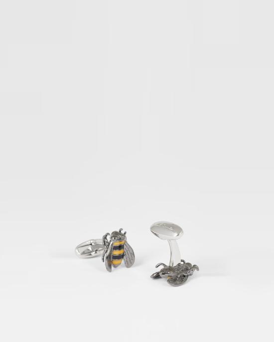 25SS 폴 스미스 커프스 링크/타이 홀더 M1A CUFF PBUG 79 ARGENTO - PAUL SMITH