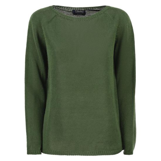 26SS 에스막스마라 폴로 티셔츠 2619361013600 GREEN