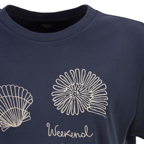 26SS 위켄드막스마라 탑 2615941112600 BLUE - WEEKEND MAX MARA