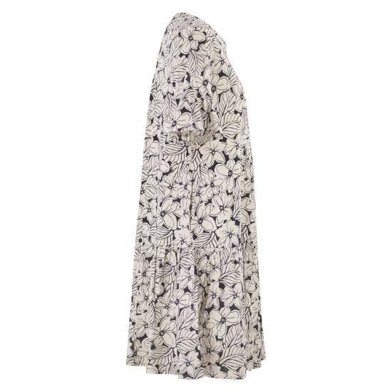 26SS 위켄드막스마라 미디 원피스 2615621072600 WHITE BLACK - WEEKEND MAX MARA