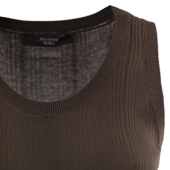 26SS 위켄드막스마라 폴로 티셔츠 2615361012600 CHOCOLATE - WEEKEND MAX MARA