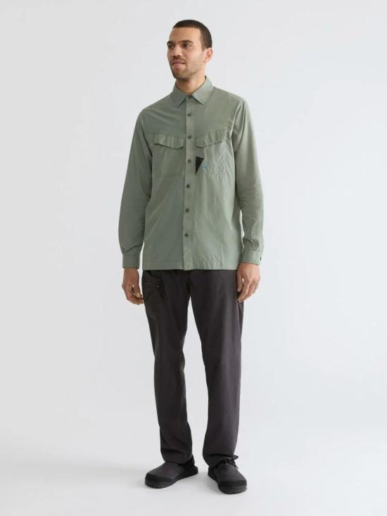  클라터뮤젠 셔츠 Klättermusen Syn Ls  그린 레이크 - KLATTERMUSEN