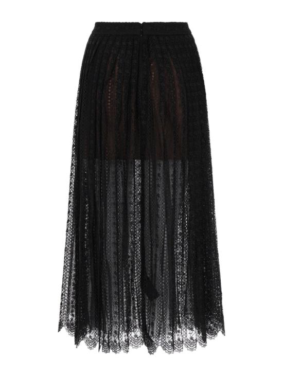 26SS 셀프 포트레이트 스커트 RS26 172MSK B BLACK - SELF PORTRAIT