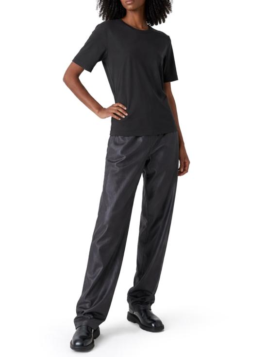 26SS 르메르 저지 티셔츠 TS0002 LJ1016BK998 BLACK - LEMAIRE