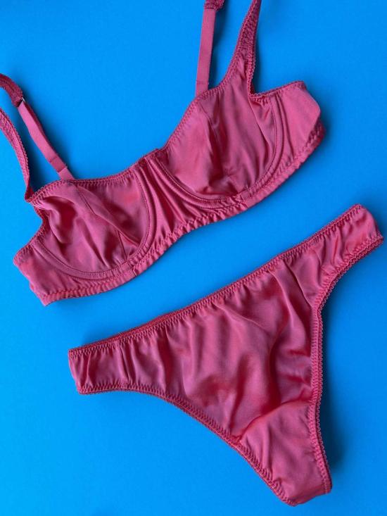  Araks 팬티 아락스 그리어 실크 끈  로즈 - OTHER BRANDS