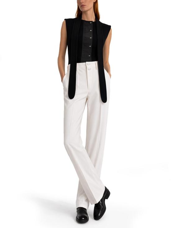 26SS 르메르 어시메트리컬 피티드 탑 TS0004 LJ1030BK999 BLACK - LEMAIRE