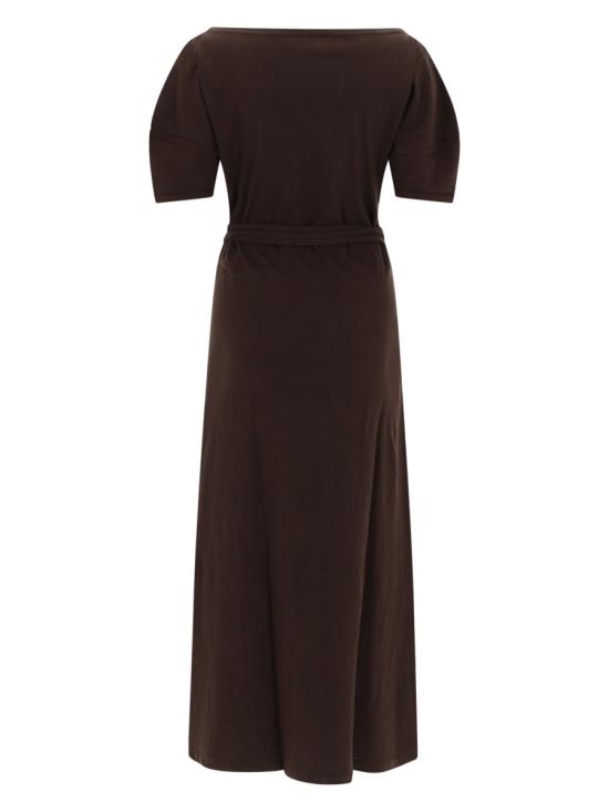 26SS 르메르 롱 원피스 DR1147 LJ1010BR512 BROWN - LEMAIRE