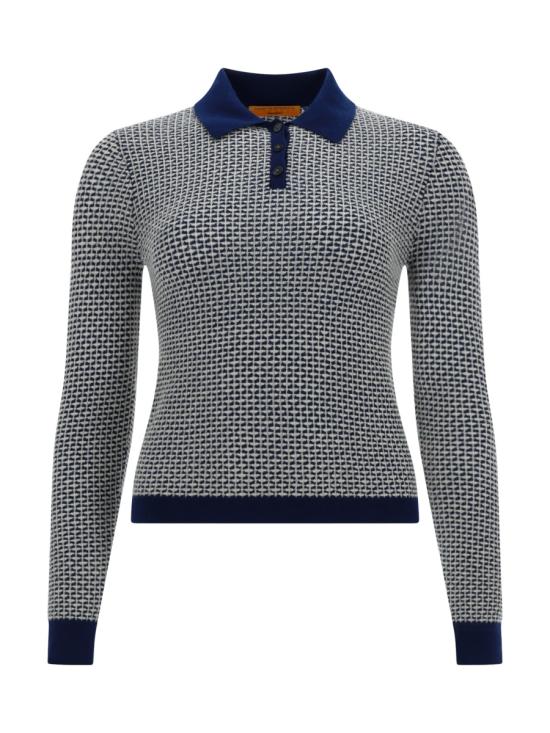 26SS 게스트 인 레지던스 폴로 티셔츠 W39111WF NAVCO BLUE