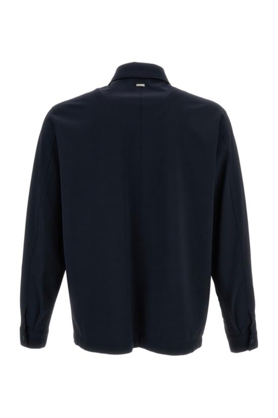  에르노 자켓 Herno 셔츠 컨스트럭션 재킷 블루 - HERNO