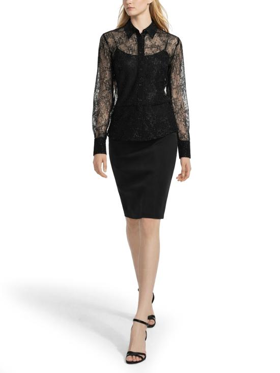 26SS 니나리찌 블라우스/셔츠 26PCTO007PA0506 U9000 BLACK - NINA RICCI