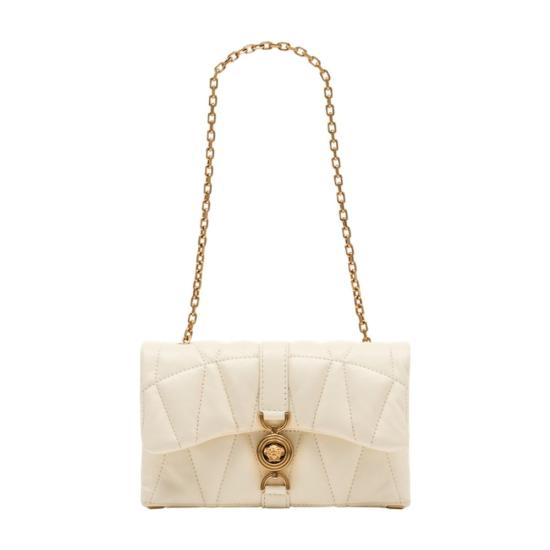 26SS 베르사체 클레이오 퀼티드 나파 미니백 1017740 1A12975 1KC0V beige