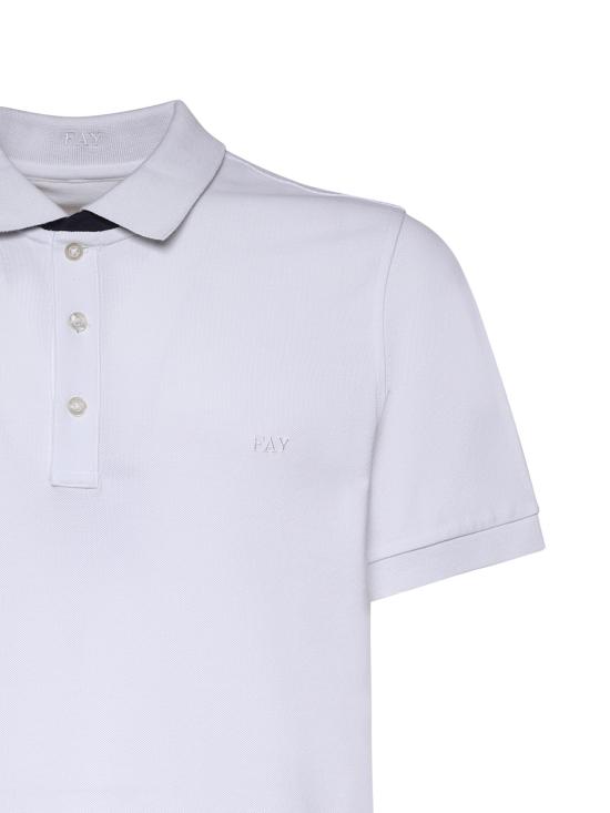 26SS 페이 폴로 티셔츠 NPMB252135STDW B001 White - FAY