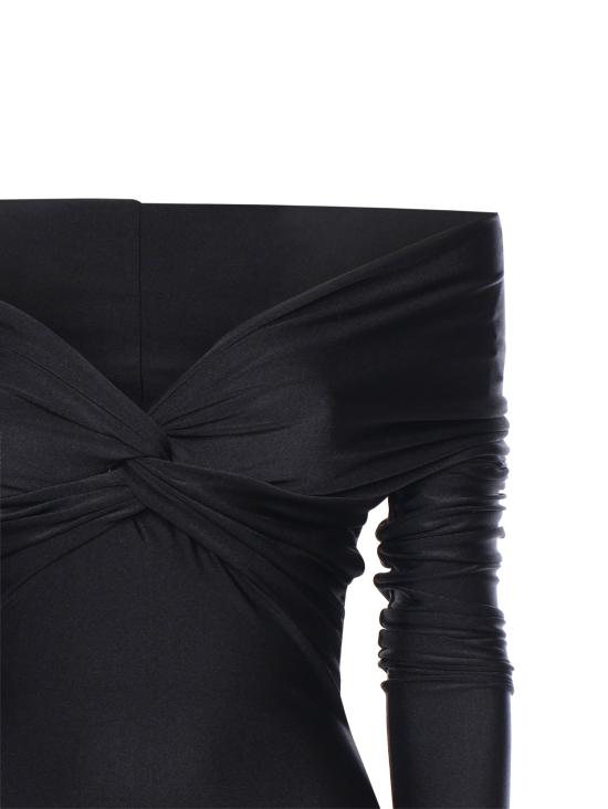 26SS 안다마네 바디수트 티셔츠 T190714A TJP062BLACK Black - ANDAMANE