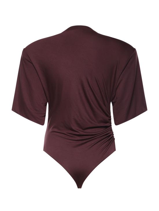 26SS 안다마네 바디수트 티셔츠 T190717A TJV053AUBERGINE - ANDAMANE