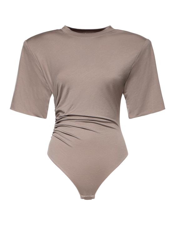 26SS 안다마네 바디수트 티셔츠 T190717A TJV053GREIGE