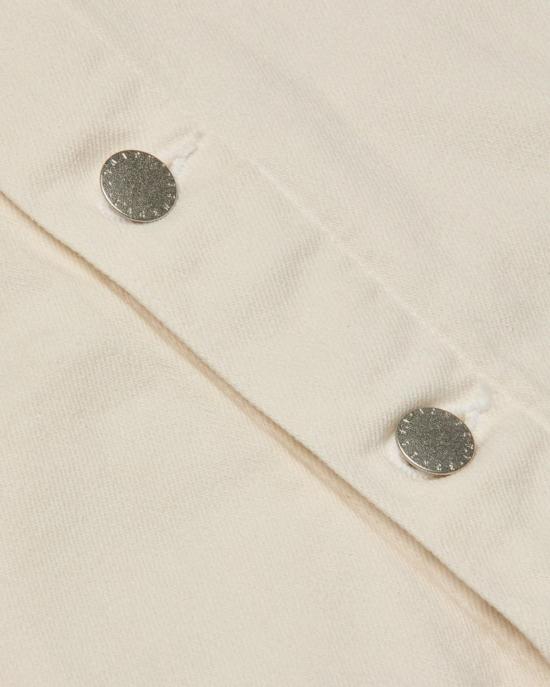  라장스 데님 자켓 자넬 슬림 로우 재킷 라이트 에크루 - L'AGENCE