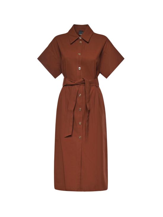 26SS 핑코 미디 원피스 106309 A2ERL78 Brown