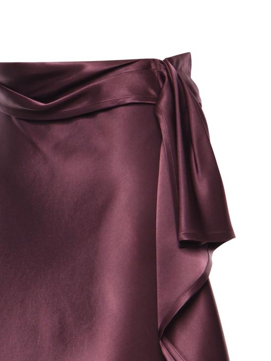 26SS 핑코 롱 스커트 106638 A1Y5R57 Bordeaux - PINKO