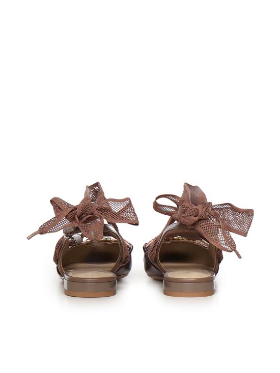 26SS 핑코 플랫 슈즈 SD0547 P003M28 DARK BROWN - PINKO