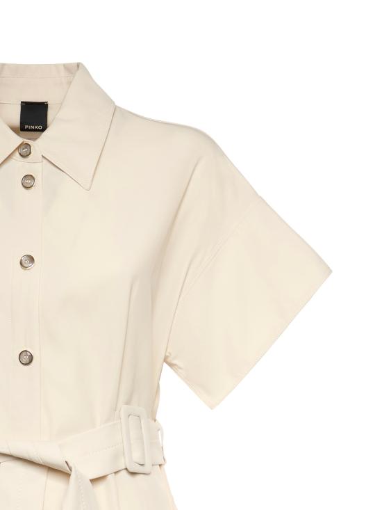 26SS 핑코 미디 원피스 106309 A2ERC03 CREAM WHITE - PINKO