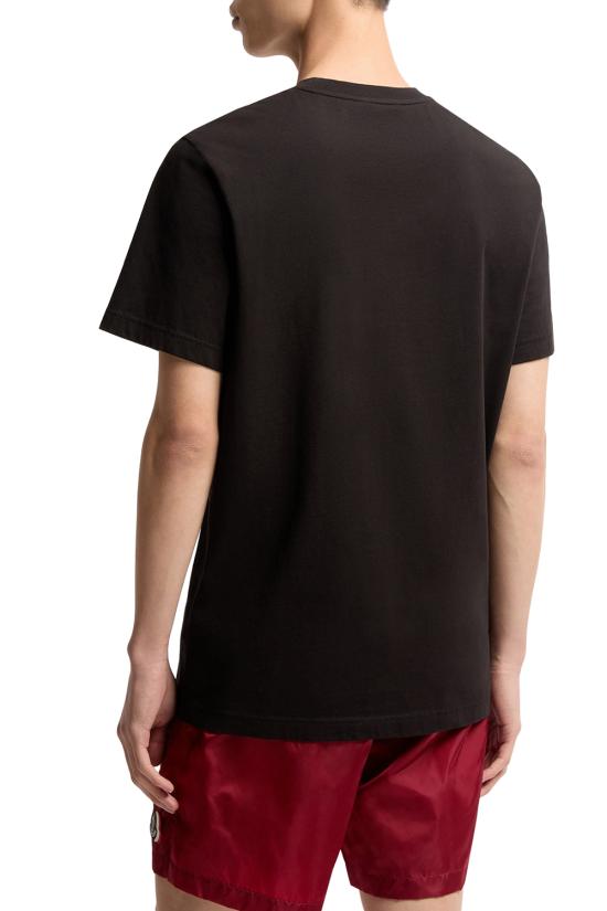 26SS 몽클레어 반팔 티셔츠 L10918C0007489B8Q 999 Black - MONCLER