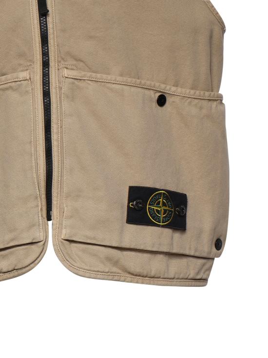 25FW 스톤 아일랜드 베스트 L1S156100007 S0184V019A Desert - STONE ISLAND