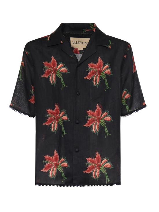 25FW 발렌티노 가라바니 셔츠 8V3AAN11 BA7D5Y Black