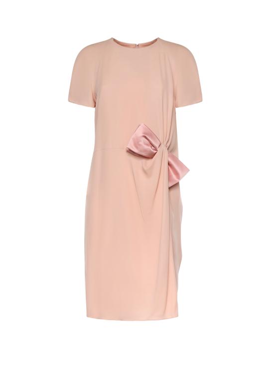 25FW 발렌티노 가라바니 미디 원피스 8B3VAHT0 1MHR13 Pink