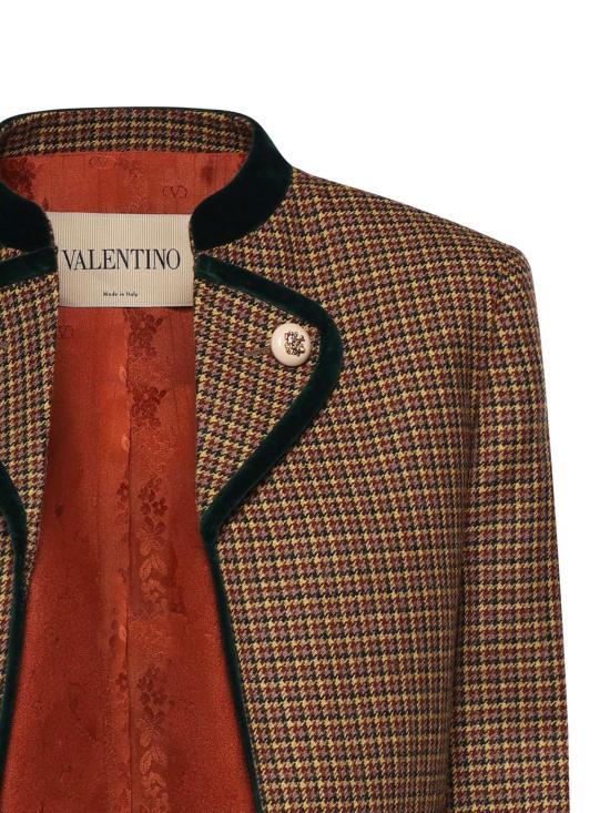 25FW 발렌티노 가라바니 수트 자켓 8B3CE5C0 A0KD8Q GIALLO MARRONE BEIGE NERO - VALENTINO GARAVANI