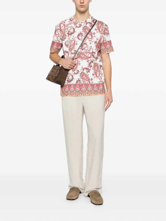 26SS 에트로 반팔 티셔츠 MRMA0002AKG39 X0803 - ETRO