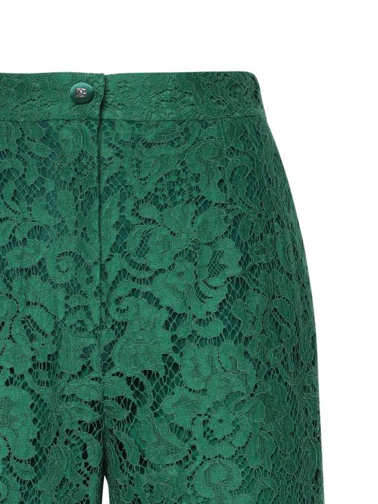 26SS 돌체앤가바나 팔라초 팬츠 FTCPTT HLMTBV8433 Green - DOLCE & GABBANA