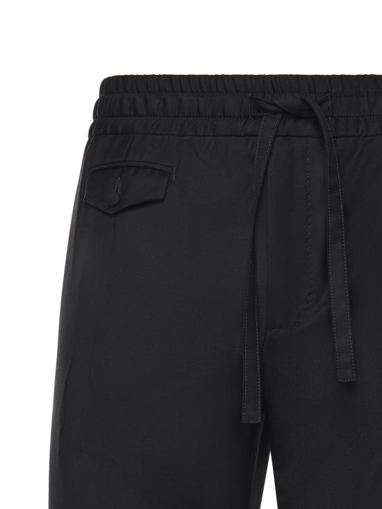 26SS 돌체앤가바나 스트레이트 팬츠 GP1A3T FU269N0000 Black - DOLCE & GABBANA