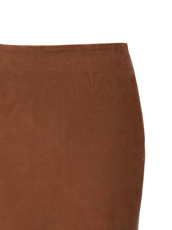 26SS 로테이트 숏 스커트 115592 249 Bison - ROTATE