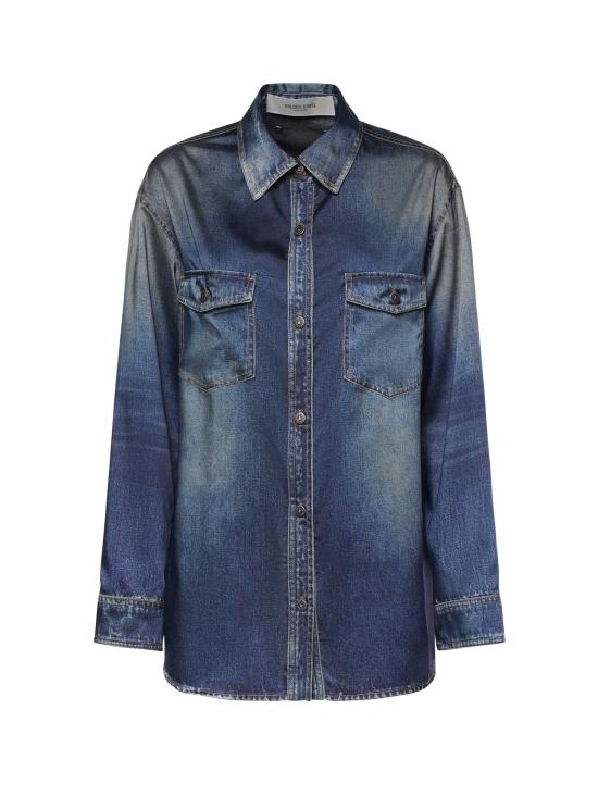 26SS 골든구스 셔츠 GWP02525 P00240650100 Blue