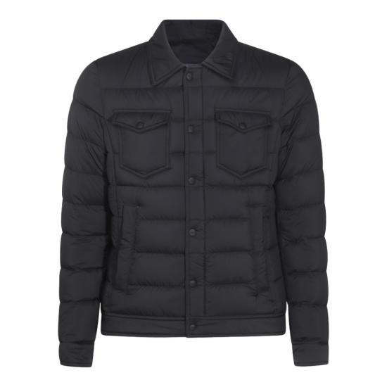 25FW 에르노 라 카미치아 다운 자켓 PI011ULE12456Z9300 Black