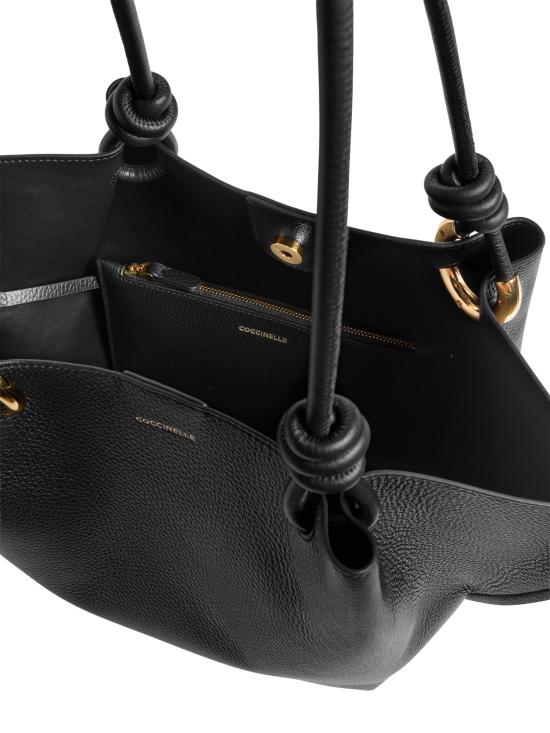 26SS 코치넬리 숄더백 E1U07110201 001 Black - COCCINELLE