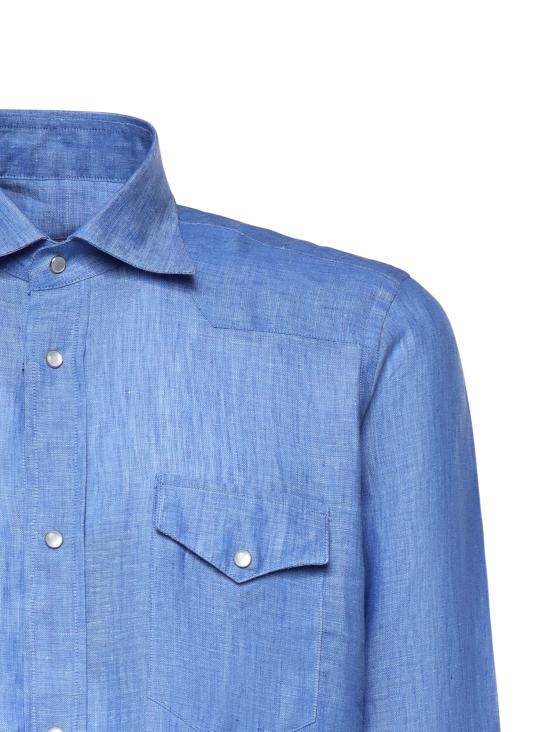 26SS 사르토리오 셔츠 SCC0001SH464205007 Blue - SARTORIO