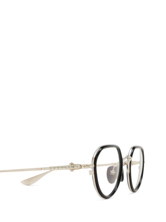 26FW 크롬하츠 안경 MUNT BK SS BLACK SHINY SILVER - CHROME HEARTS