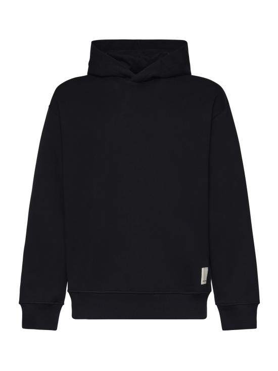 26SS 엠포리오 아르마니 후드 티셔츠 8N1MM2 1JFHZ09Q3 Black