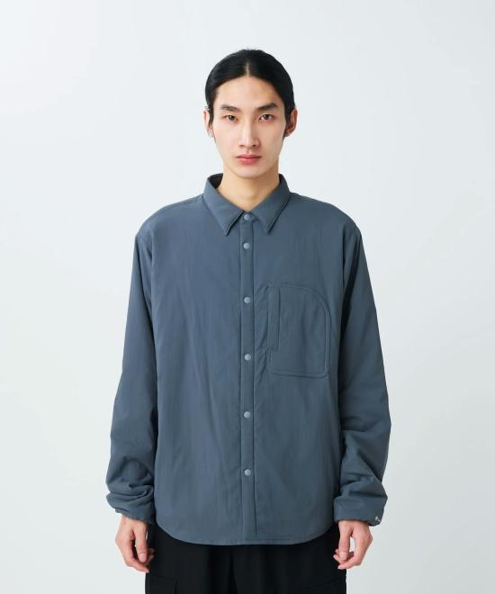  스노우피크 패딩 스노우 피크 플렉서블 단열 셔츠 차콜 - SNOW PEAK