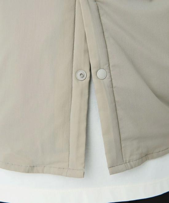  스노우피크 패딩 스노우 피크 플렉서블 단열 셔츠 차콜 - SNOW PEAK