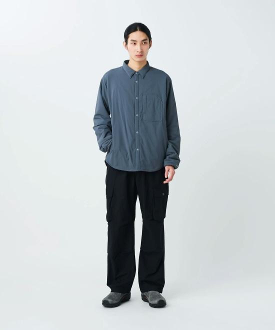  스노우피크 패딩 스노우 피크 플렉서블 단열 셔츠 차콜 - SNOW PEAK