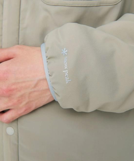  스노우피크 패딩 스노우 피크 플렉서블 단열 셔츠 차콜 - SNOW PEAK