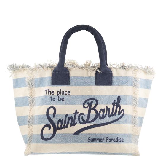 26SS 세인트바쓰 숄더백 VANI001 WHITE LIGHT BLUE