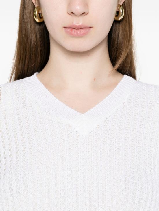 26SS 안네클레르 베스트 D1509 317201 White - ANNECLAIRE