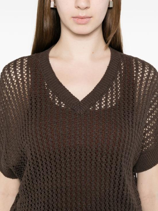 26SS 안네클레르 베스트 D1509 317912 Brown - ANNECLAIRE