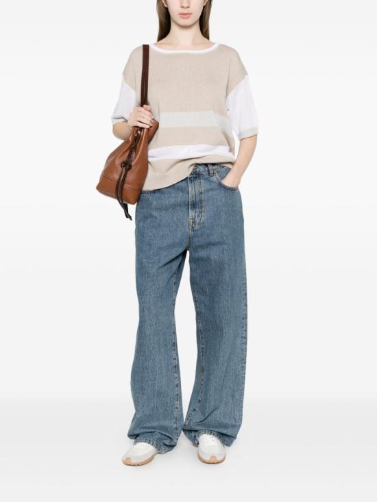 26SS 안네클레르 반팔 티셔츠 D1516 317151 White - ANNECLAIRE