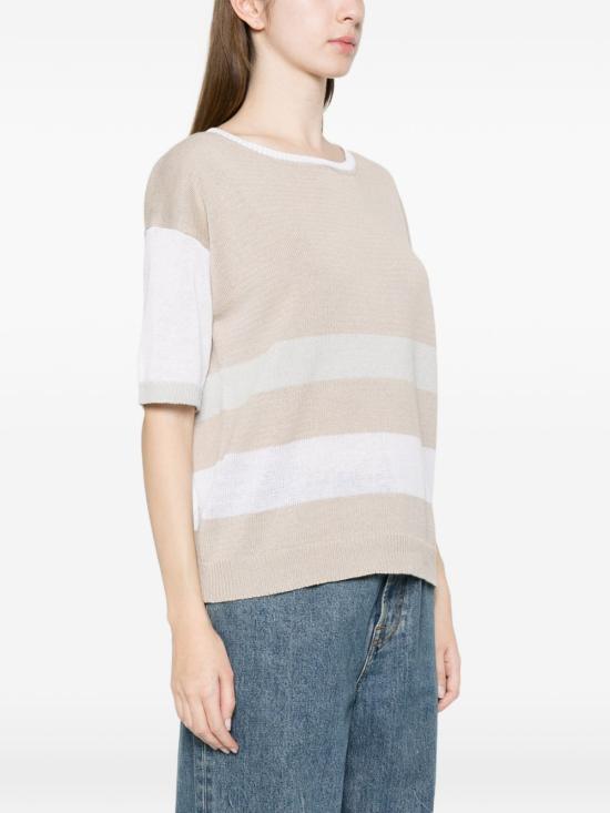 26SS 안네클레르 반팔 티셔츠 D1516 317151 White - ANNECLAIRE